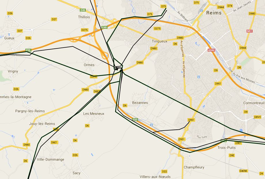 [lignes à haute tension]